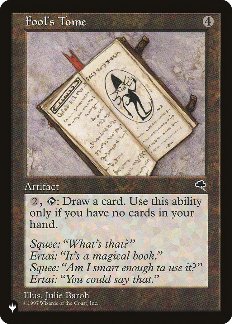 Fool's Tome (LIST-TMP-289)  - The List