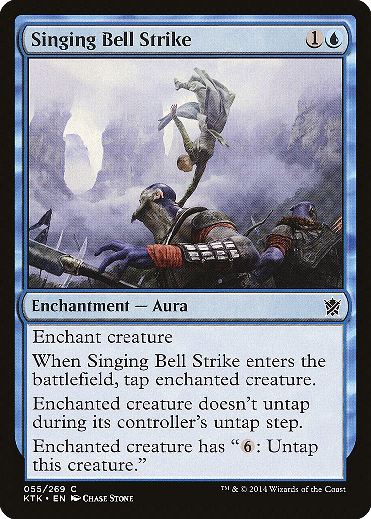 Singing Bell Strike (KTK-055) - Khans of Tarkir Foil