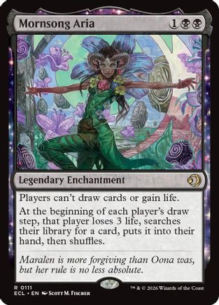 Mornsong Aria (ECL-111)  Foil - Lorwyn Eclipsed