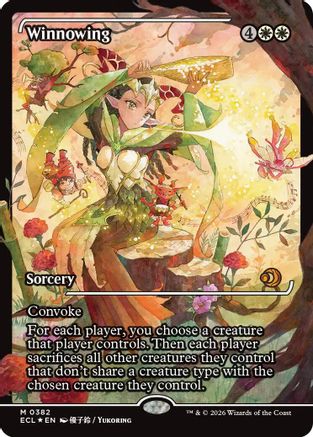Winnowing (Showcase) (ECL-382)  Foil - Lorwyn Eclipsed