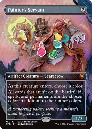 Painter's Servant (Borderless) (SPG-147)  - Special Guests