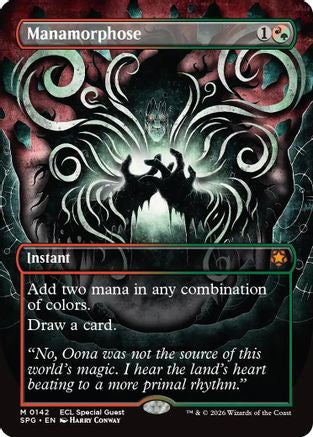 Manamorphose (Borderless) (SPG-142) - Special Guests Foil