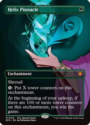 Helix Pinnacle (Borderless) (SPG-139)  Foil - Special Guests