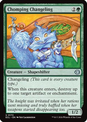Chomping Changeling (ECL-172)  - Lorwyn Eclipsed