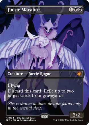 Faerie Macabre (Borderless) (SPG-134)  Foil - Special Guests