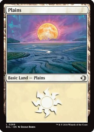 Plains (0269) (ECL-269)  - Lorwyn Eclipsed