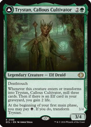 Trystan, Callous Cultivator (ECL-199)  - Lorwyn Eclipsed