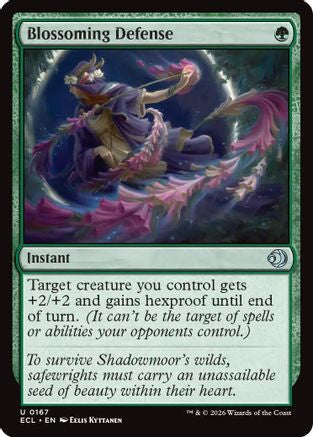 Blossoming Defense (ECL-167)  - Lorwyn Eclipsed