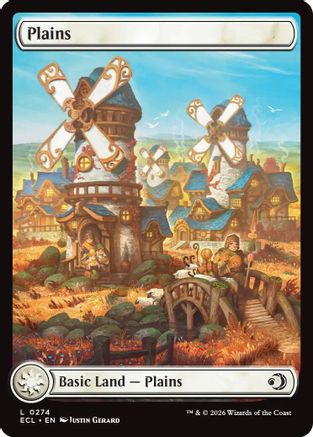 Plains (0274) (ECL-274)  - Lorwyn Eclipsed