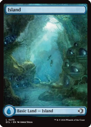 Island (0275) (ECL-275)  - Lorwyn Eclipsed