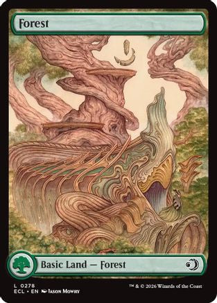 Forest (0278) (ECL-278)  - Lorwyn Eclipsed
