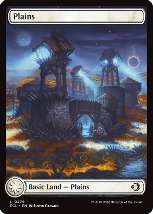 Plains (0279) (ECL-279)  - Lorwyn Eclipsed