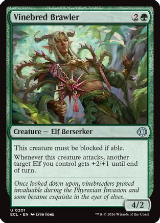 Vinebred Brawler (ECL-201)  - Lorwyn Eclipsed