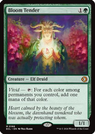 Bloom Tender (ECL-166)  Foil - Lorwyn Eclipsed