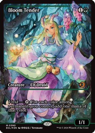 Bloom Tender (0390) (Showcase) (ECL-390)  Foil - Lorwyn Eclipsed