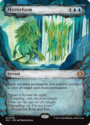 Mirrorform (Showcase) (ECL-308)  - Lorwyn Eclipsed
