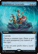 Harmonized Crescendo (Extended Art) (ECL-357)  Foil - Lorwyn Eclipsed