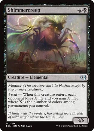 Shimmercreep (ECL-120)  - Lorwyn Eclipsed