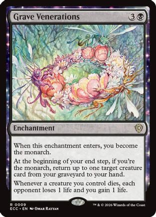 Grave Venerations (ECC-009)  - Commander: Lorwyn Eclipsed