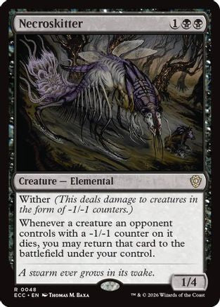 Necroskitter (ECC-048)  - Commander: Lorwyn Eclipsed