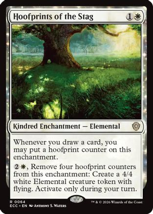 Hoofprints of the Stag (ECC-064)  - Commander: Lorwyn Eclipsed