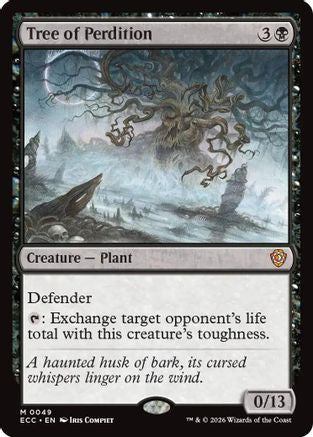 Tree of Perdition (ECC-049)  - Commander: Lorwyn Eclipsed