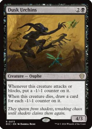 Dusk Urchins (ECC-073)  - Commander: Lorwyn Eclipsed