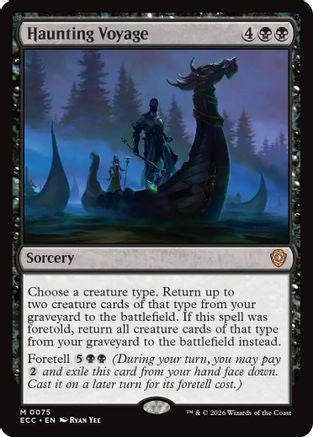 Haunting Voyage (ECC-075)  - Commander: Lorwyn Eclipsed