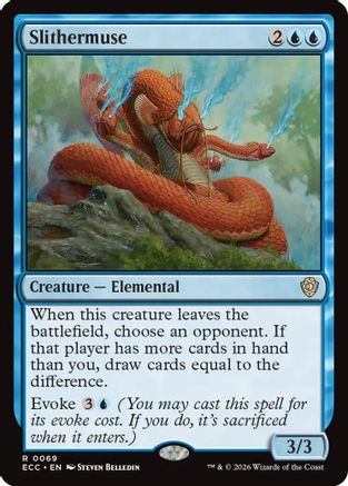 Slithermuse (ECC-069)  - Commander: Lorwyn Eclipsed