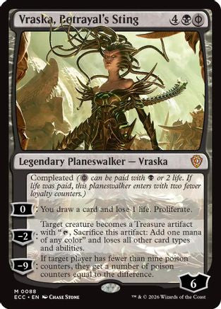 Vraska, Betrayal's Sting (ECC-088)  - Commander: Lorwyn Eclipsed