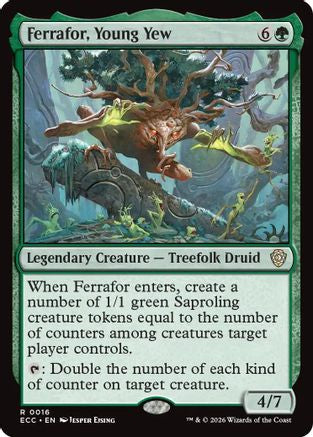 Ferrafor, Young Yew (ECC-016)  - Commander: Lorwyn Eclipsed