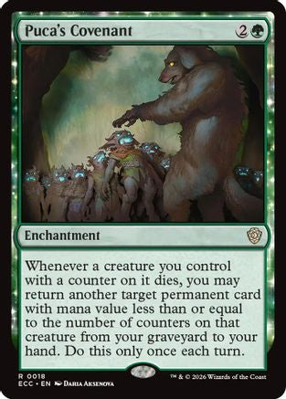 Puca's Covenant (ECC-018)  - Commander: Lorwyn Eclipsed