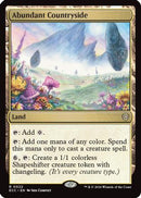 Abundant Countryside (ECC-022)  - Commander: Lorwyn Eclipsed