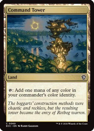 Command Tower (0060) (ECC-060)  - Commander: Lorwyn Eclipsed