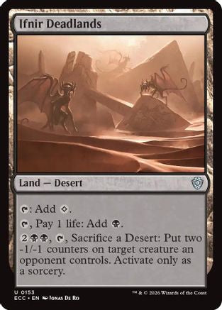 Ifnir Deadlands (ECC-153)  - Commander: Lorwyn Eclipsed