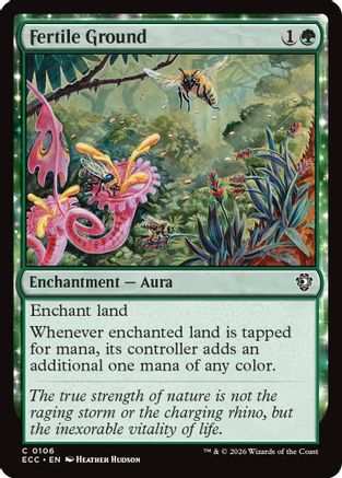 Fertile Ground (ECC-106)  - Commander: Lorwyn Eclipsed
