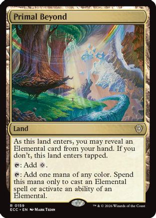 Primal Beyond (ECC-159)  - Commander: Lorwyn Eclipsed