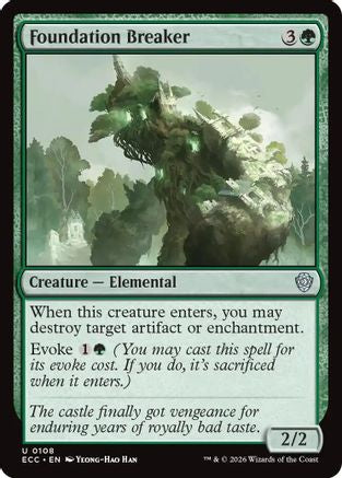 Foundation Breaker (ECC-108)  - Commander: Lorwyn Eclipsed