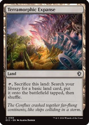Terramorphic Expanse (ECC-169)  - Commander: Lorwyn Eclipsed