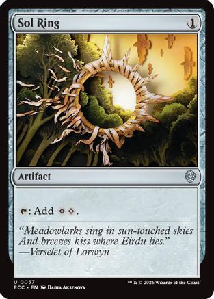 Sol Ring (0057) (ECC-057)  - Commander: Lorwyn Eclipsed