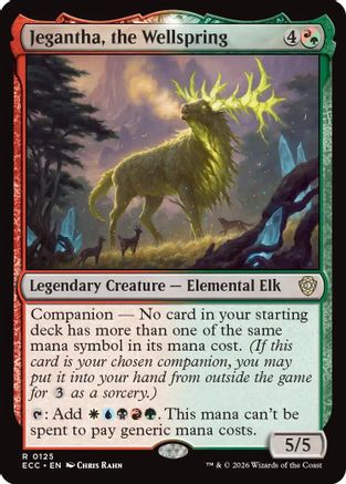 Jegantha, the Wellspring (ECC-125)  - Commander: Lorwyn Eclipsed