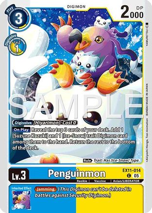 Penguinmon (EX11-014) - Dawn of Liberator