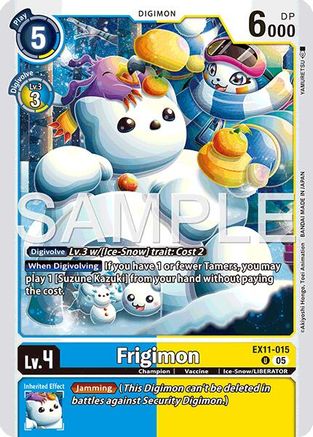 Frigimon (EX11-015) - Dawn of Liberator