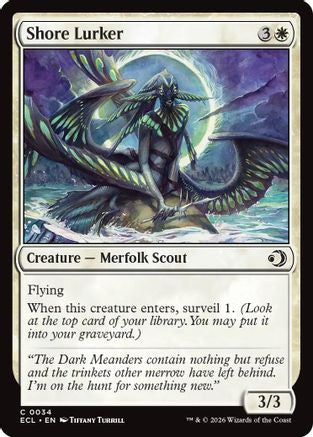 Shore Lurker (ECL-034)  - Lorwyn Eclipsed