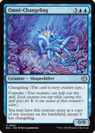 Omni-Changeling (ECL-062)  Foil - Lorwyn Eclipsed