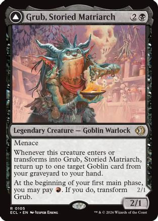 Grub, Storied Matriarch (ECL-105)  - Lorwyn Eclipsed