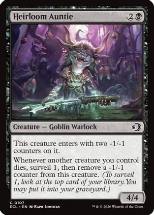 Heirloom Auntie (ECL-107)  Foil - Lorwyn Eclipsed