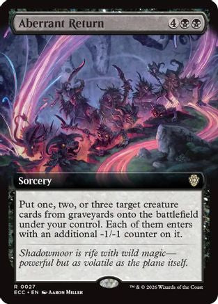 Aberrant Return (Extended Art) (ECC-027)  - Commander: Lorwyn Eclipsed