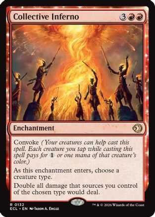 Collective Inferno (ECL-132)  Foil - Lorwyn Eclipsed
