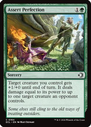 Assert Perfection (ECL-164)  - Lorwyn Eclipsed